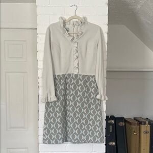 Vintage Bleeker Street Dress with Ruffle Blouse